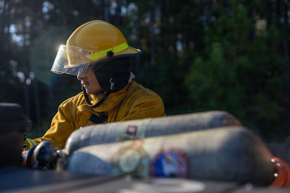 First Responder Emergency Training at MCAS Beaufort