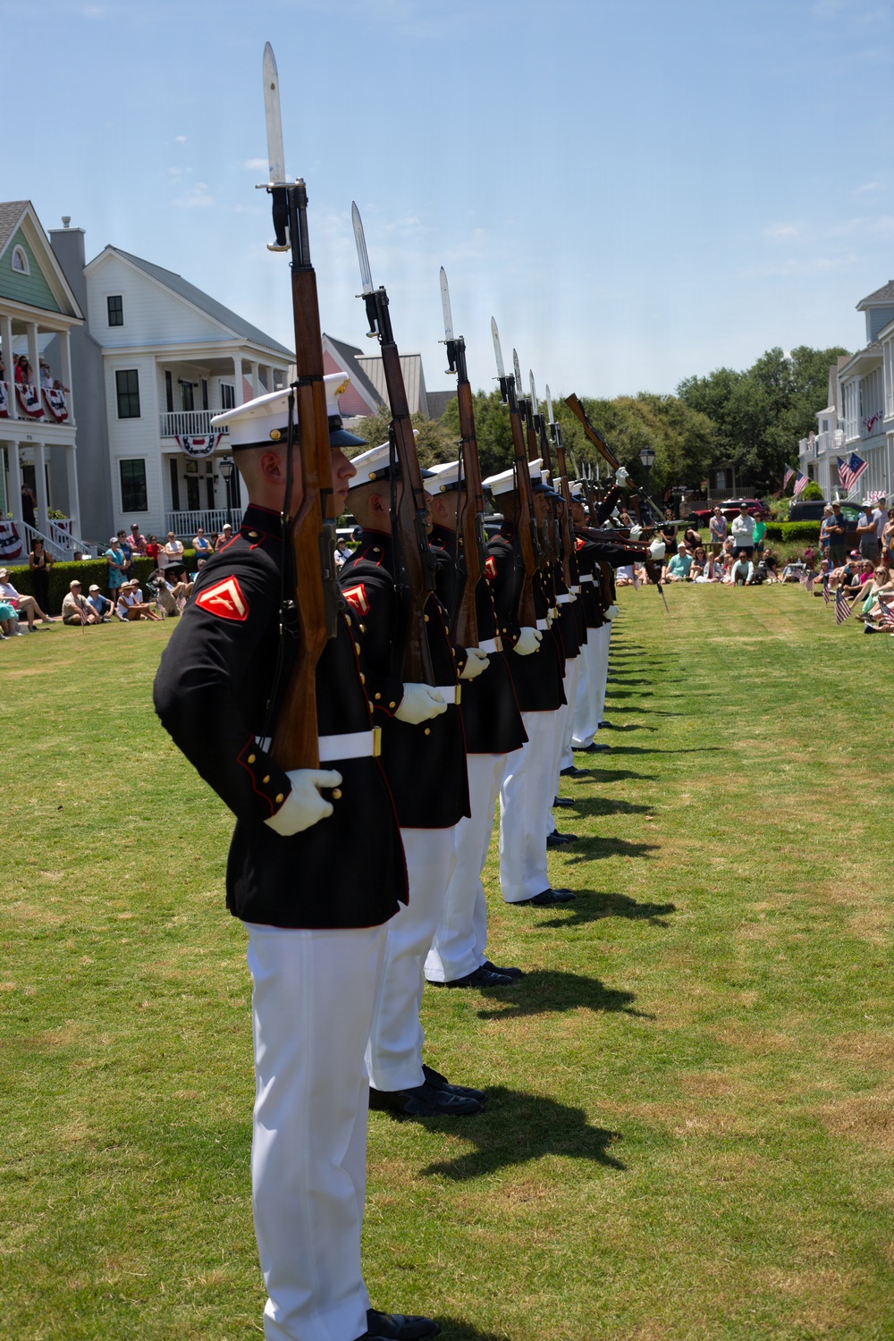 Sail 250 Virgina Silent drill Platoon
