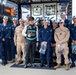 USS Greeneville Sailors meet NASCAR driver Brad Keselowski