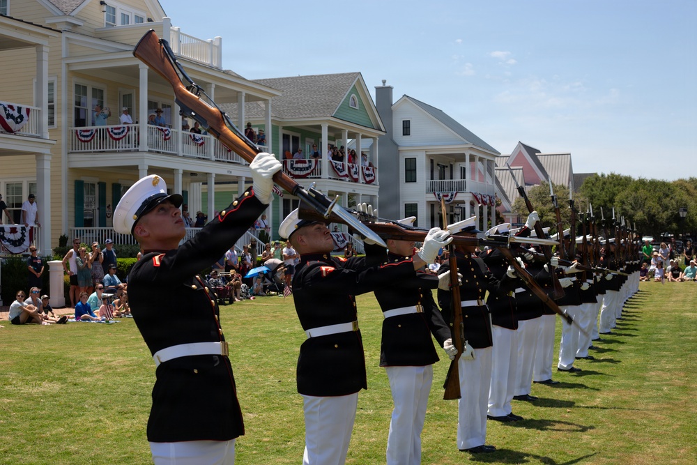 Sail 250 Virgina Silent drill Platoon
