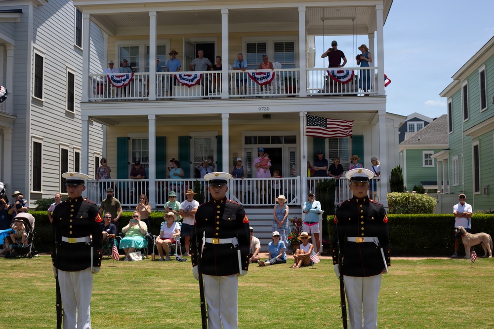 Sail 250 Virgina Silent drill Platoon