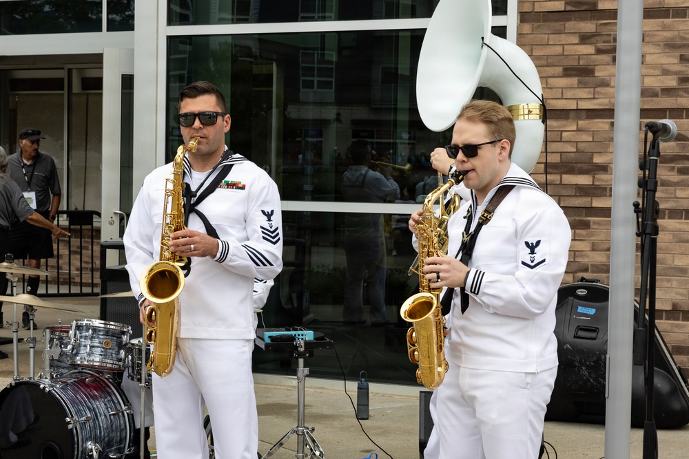 Sailors Visit the College World Series Final During Omaha Navy Week