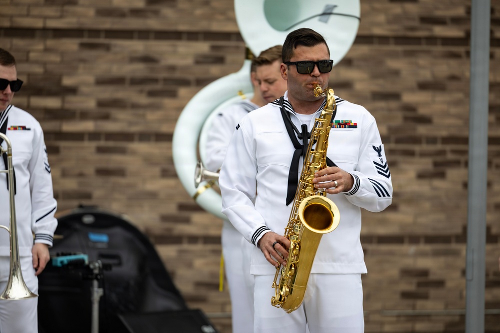 Sailors Visit the College World Series Final During Omaha Navy Week