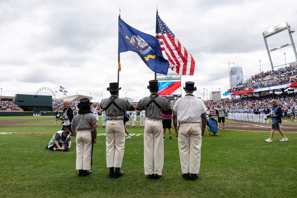 Sailors Visit the College World Series Final During Omaha Navy Week