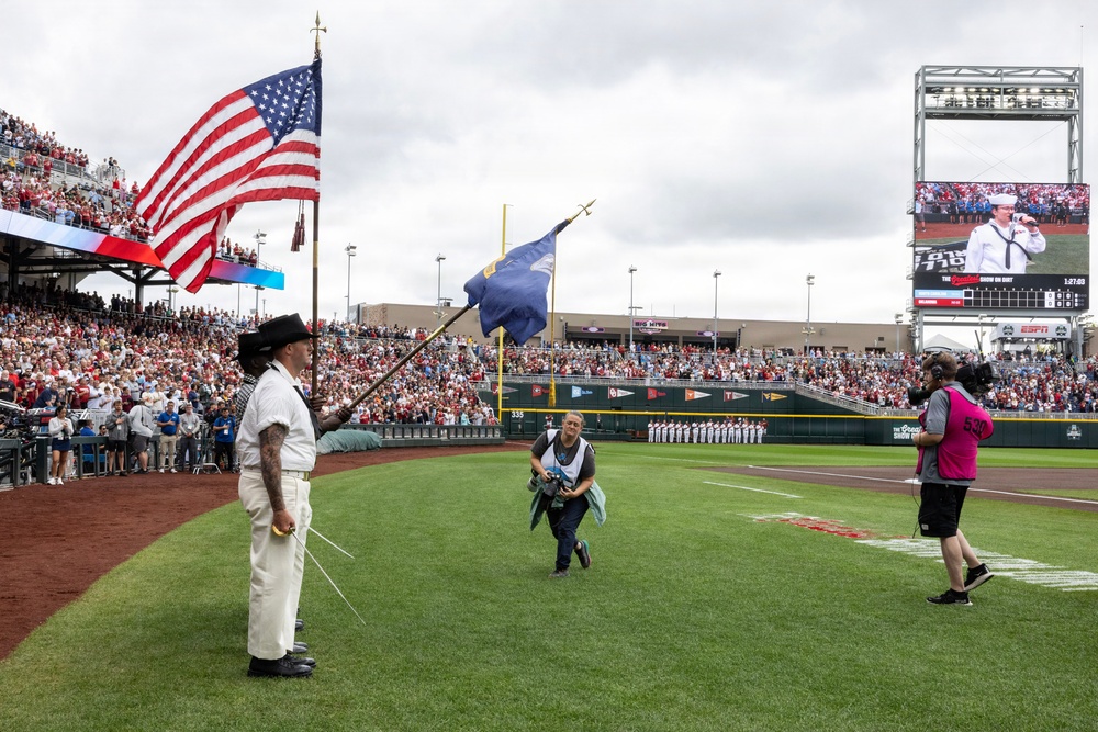 Sailors Visit the College World Series Final During Omaha Navy Week
