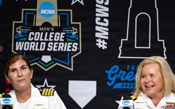 Sailors Visit the College World Series Final During Omaha Navy Week