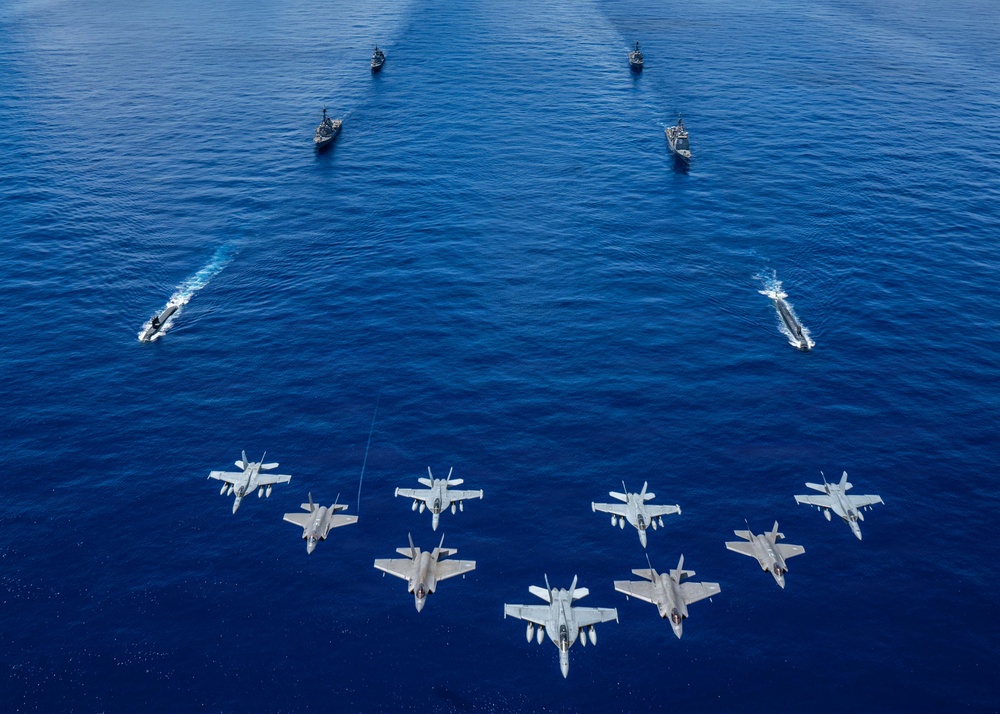 George Washington Strike Group Participates in Valiant Shield 2026