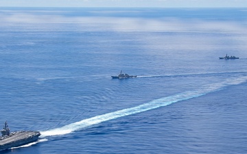 George Washington Strike Group Participates in Valiant Shield 2026