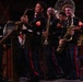 2nd Marine Aircraft Wing Band and U.S. Marine Corps Silent Drill Platoon performs during Fleet Week Norfolk