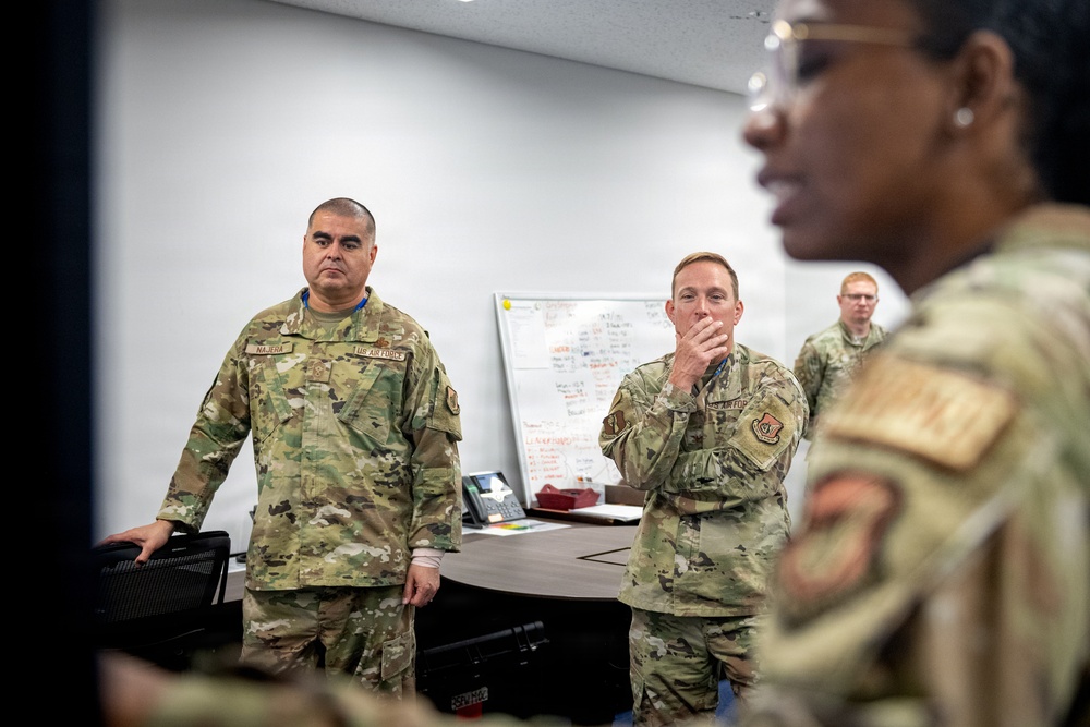 Wild Weasel Walk-Through: 35th Maintenance Group maintenance operation control
