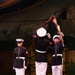 2nd Marine Aircraft Wing Band and U.S. Marine Corps Silent Drill Platoon performs during Fleet Week Norfolk
