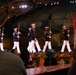 2nd Marine Aircraft Wing Band and U.S. Marine Corps Silent Drill Platoon performs during Fleet Week Norfolk