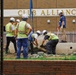 CFAY, NAVFAC Remove Decorative Sign for Water Line Repair