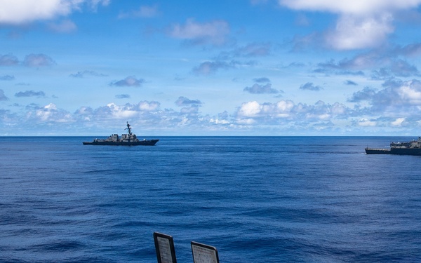 George Washington Strike Group Participates in Valiant Shield 2026