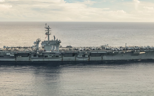USS George Washington Arrives in Guam