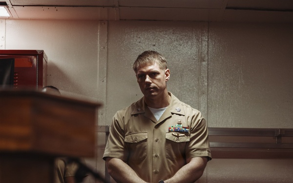 11th MEU Marines, Sailors Hold Cake Cutting Ceremony for Hospital Corps’ 128th Birthday