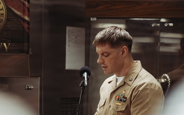 11th MEU Marines, Sailors Hold Cake Cutting Ceremony for Hospital Corps’ 128th Birthday