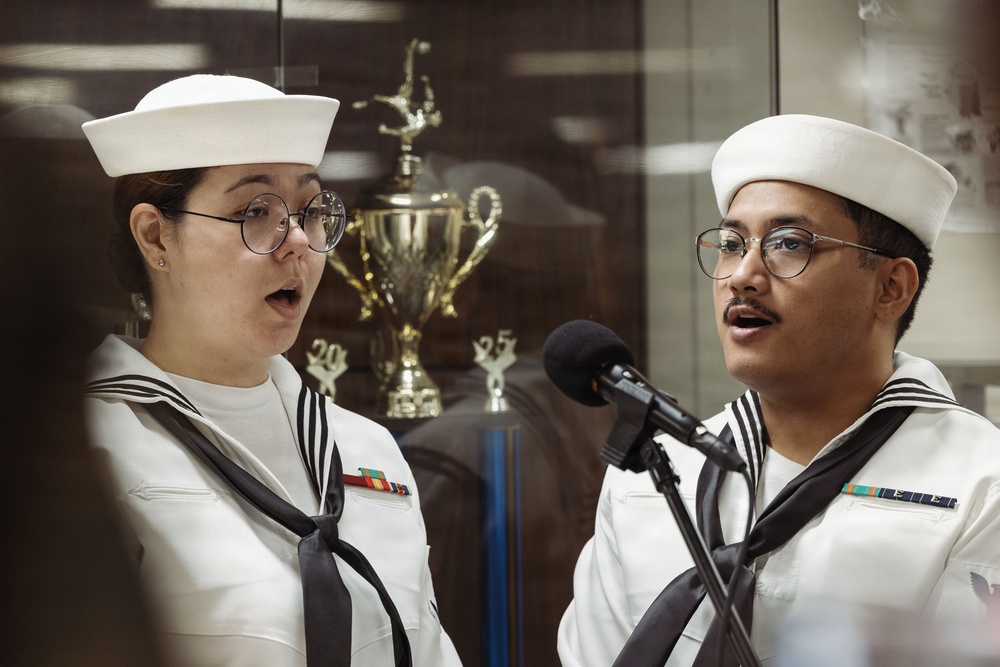 11th MEU Marines, Sailors Hold Cake Cutting Ceremony for Hospital Corps’ 128th Birthday