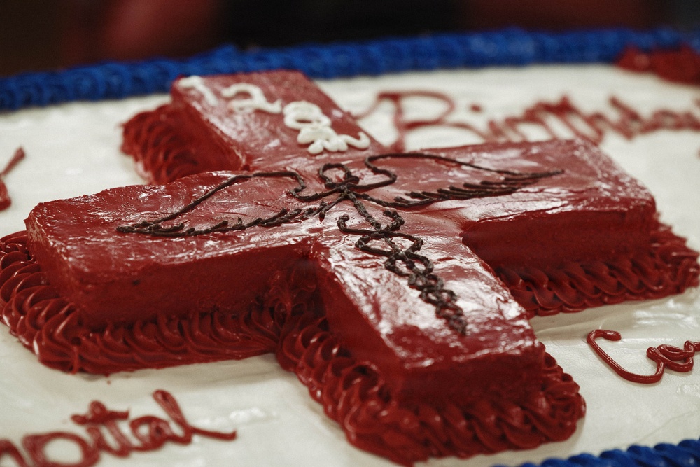 11th MEU Marines, Sailors Hold Cake Cutting Ceremony for Hospital Corps’ 128th Birthday