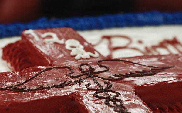 11th MEU Marines, Sailors Hold Cake Cutting Ceremony for Hospital Corps’ 128th Birthday