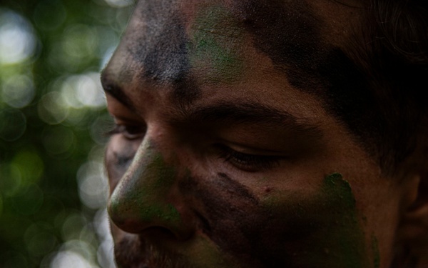 3rd Littoral Combat Team participates in a jungle survival exercise in the Philippines