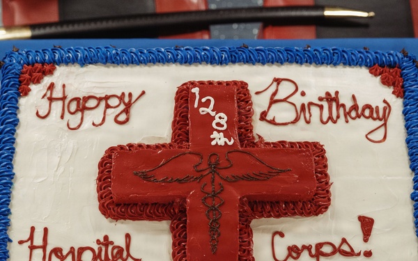11th MEU Marines, Sailors Hold Cake Cutting Ceremony for Hospital Corps’ 128th Birthday