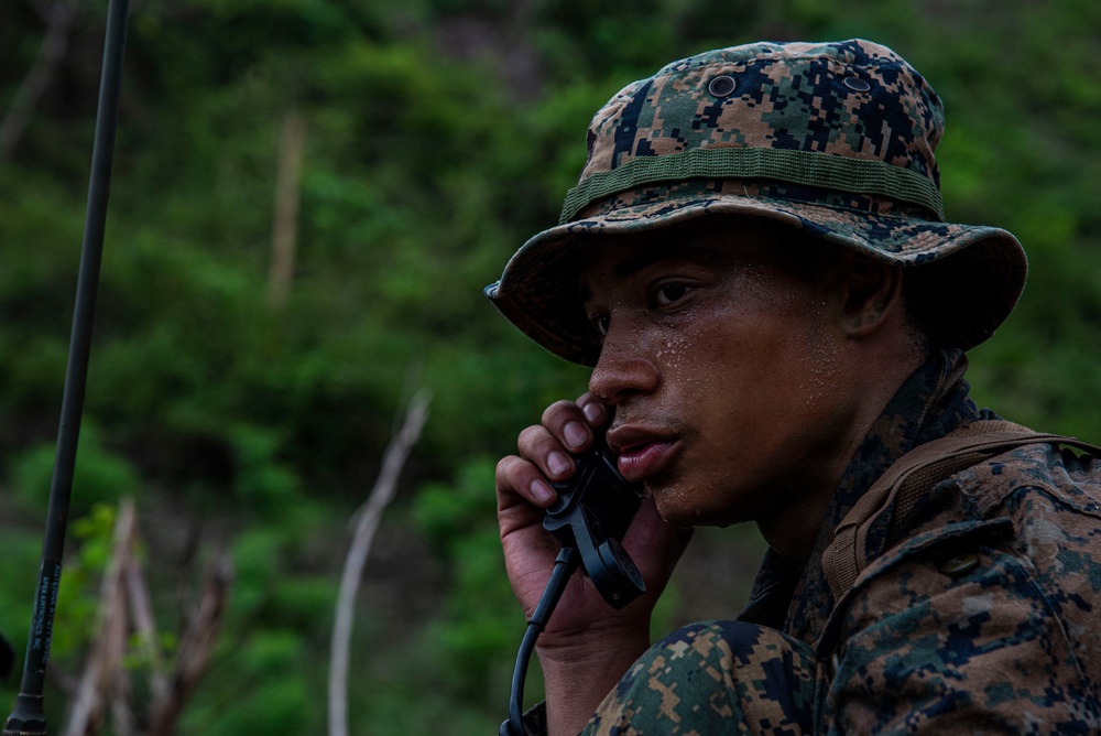 3rd Littoral Combat Team participates in a jungle survival exercise in the Philippines