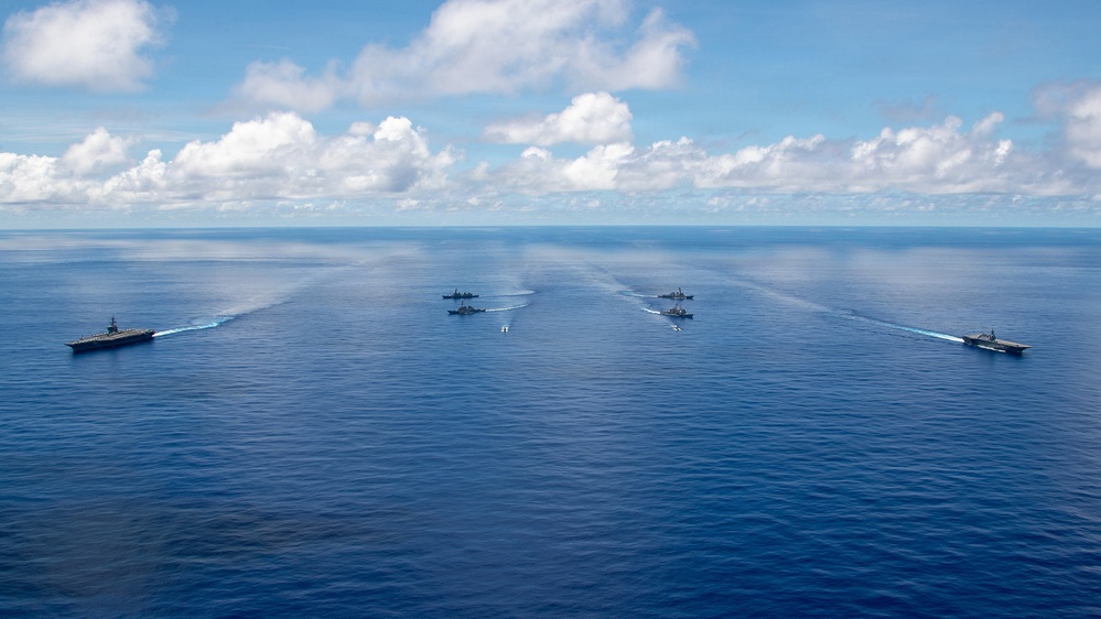 George Washington Strike Group Participates in Valiant Shield 2026