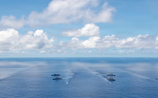 George Washington Strike Group Participates in Valiant Shield 2026