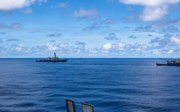 George Washington Strike Group Participates in Valiant Shield 2026
