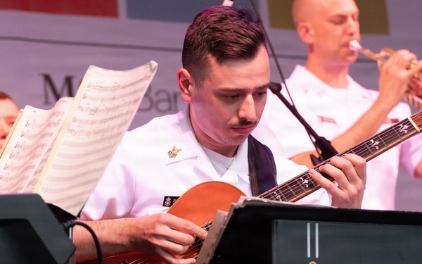 U.S. Navy Band Commodores perform at the Rochester International Jazz Festival in Rochester, New York