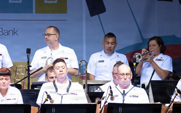 U.S. Navy Band Commodores perform at the Rochester International Jazz Festival in Rochester, New York