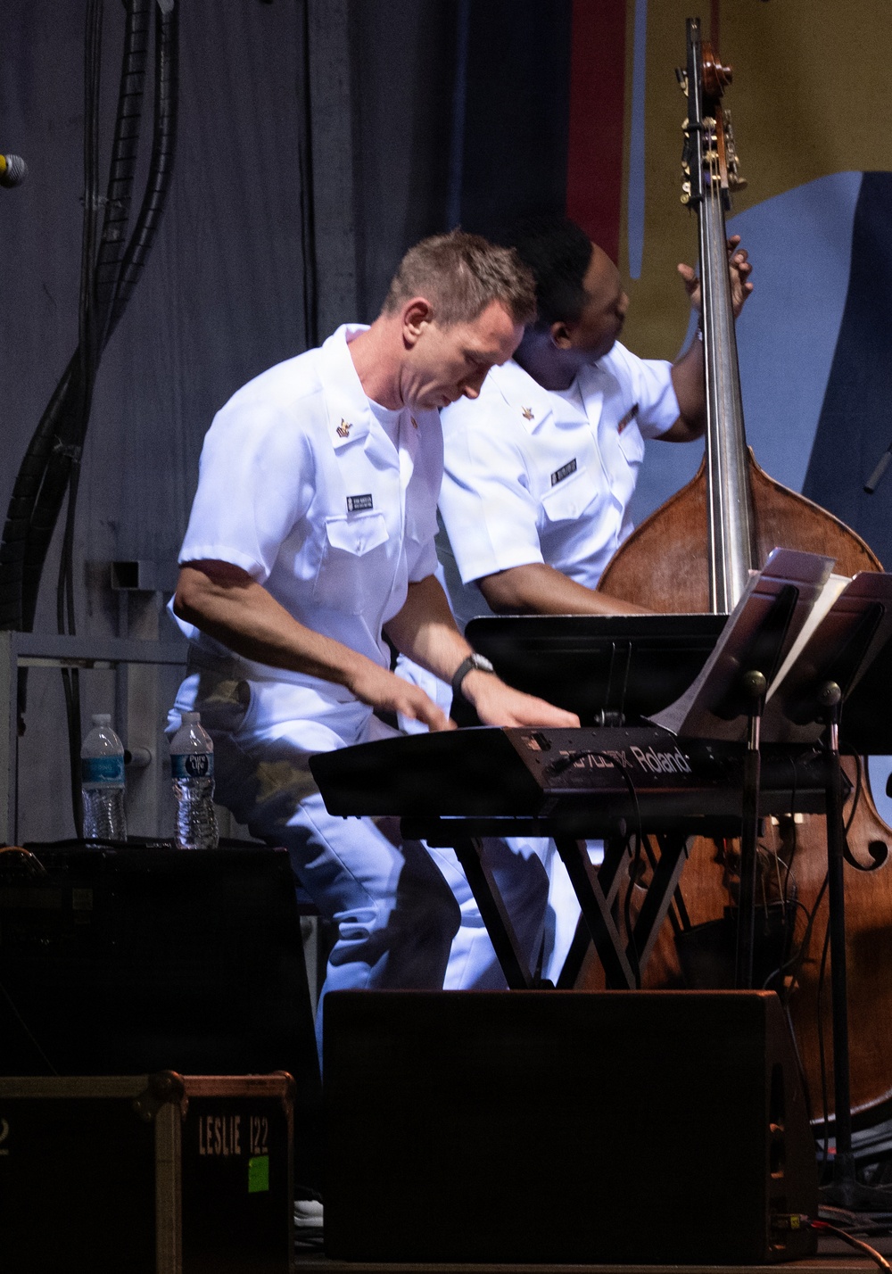 U.S. Navy Band Commodores perform at the Rochester International Jazz Festival in Rochester, New York