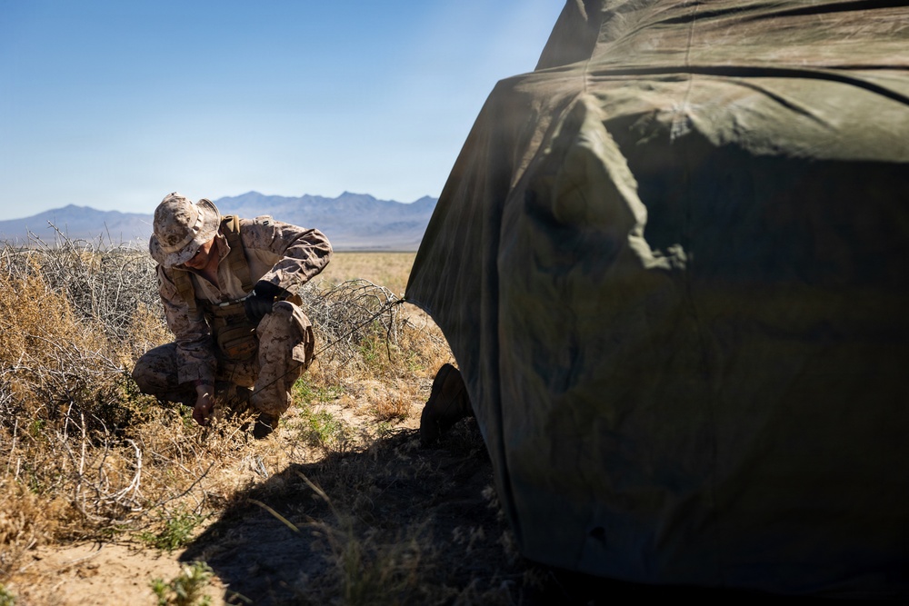 Resolute Hunter 26-2: 5th Air Naval Gunfire Liaison Company Marines establish communications and observe targets in austere environment