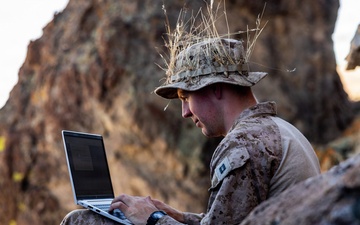 Resolute Hunter 26-2: 5th Air Naval Gunfire Liaison Company Marines establish communications and observe targets in austere environment
