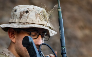 Resolute Hunter 26-2: 5th Air Naval Gunfire Liaison Company Marines establish communications and observe targets in austere environment