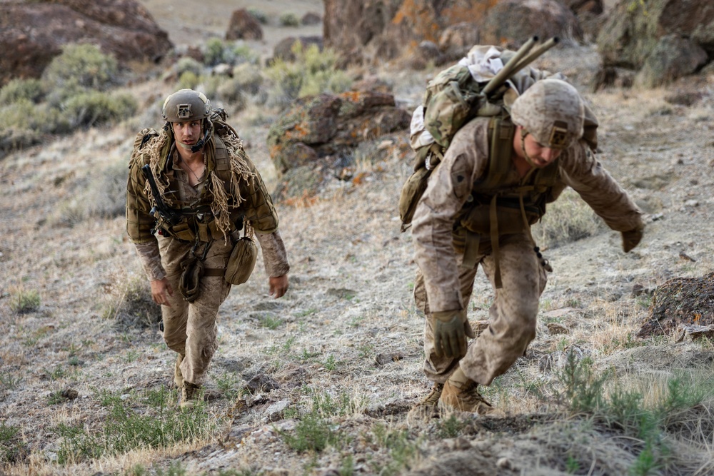 Resolute Hunter 26-2: 5th Air Naval Gunfire Liaison Company Marines establish communications and observe targets in austere environment