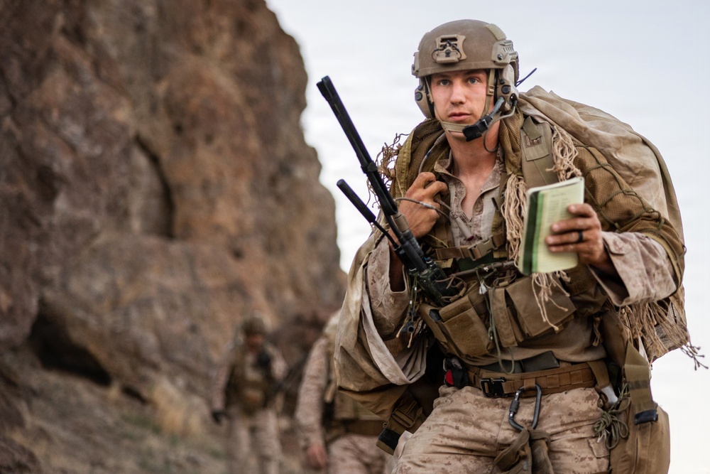Resolute Hunter 26-2: 5th Air Naval Gunfire Liaison Company Marines establish communications and observe targets in austere environment