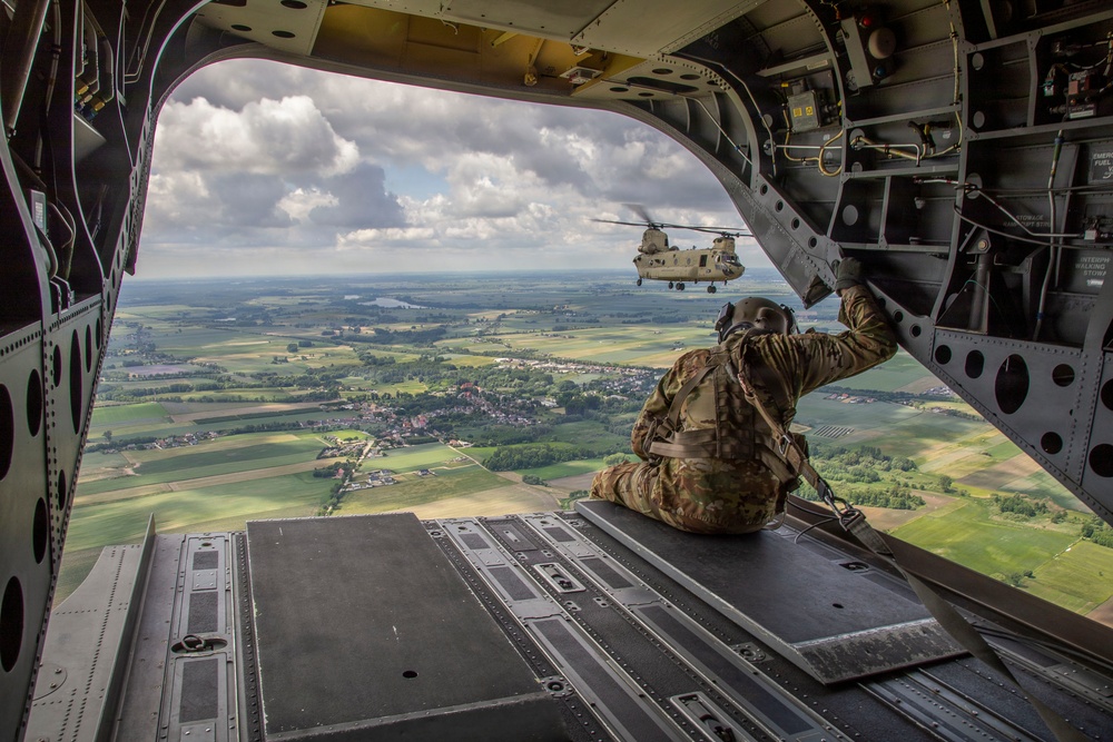 3rd CAB flight to Gdańsk