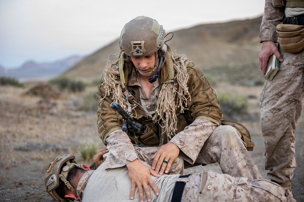 Resolute Hunter 26-2: 5th Air Naval Gunfire Liaison Company Marines establish communications and observe targets in austere environment