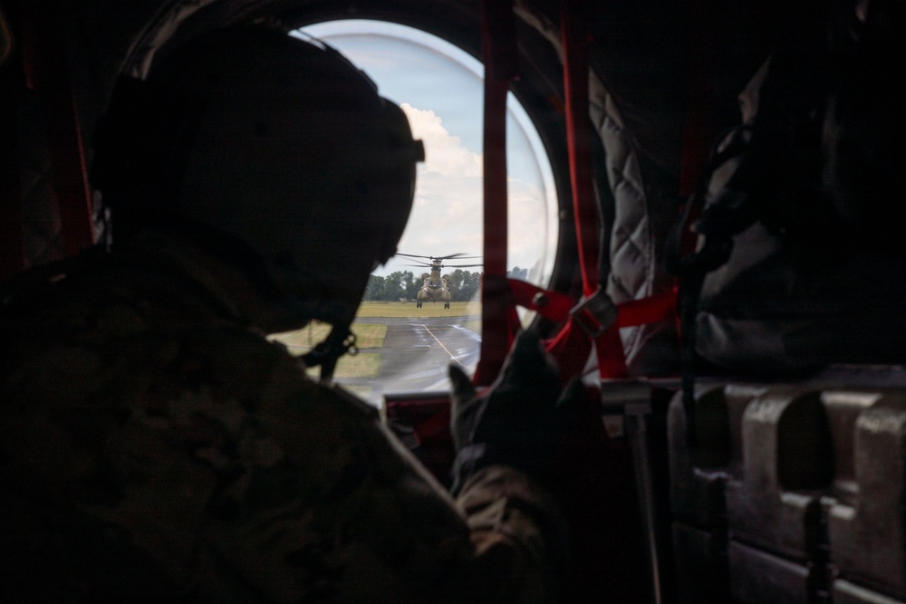 3rd CAB flight to Gdańsk