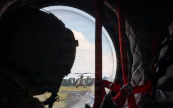 3rd CAB flight to Gdańsk