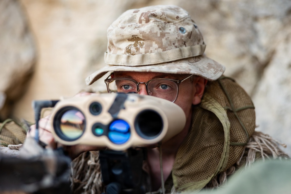 Resolute Hunter 26-2: 5th Air Naval Gunfire Liaison Company Marines establish communications and observe targets in austere environment