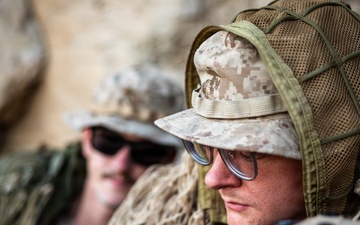 Resolute Hunter 26-2: 5th Air Naval Gunfire Liaison Company Marines establish communications and observe targets in austere environment