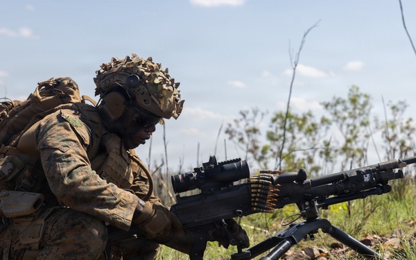 Predator’s Walk 26: US MRF-D Marines with B Co. conduct squad attack drills