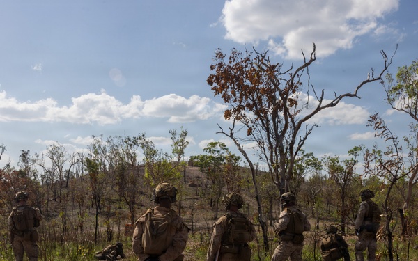 Predator’s Walk 26: US MRF-D Marines with B Co. conduct squad attack drills