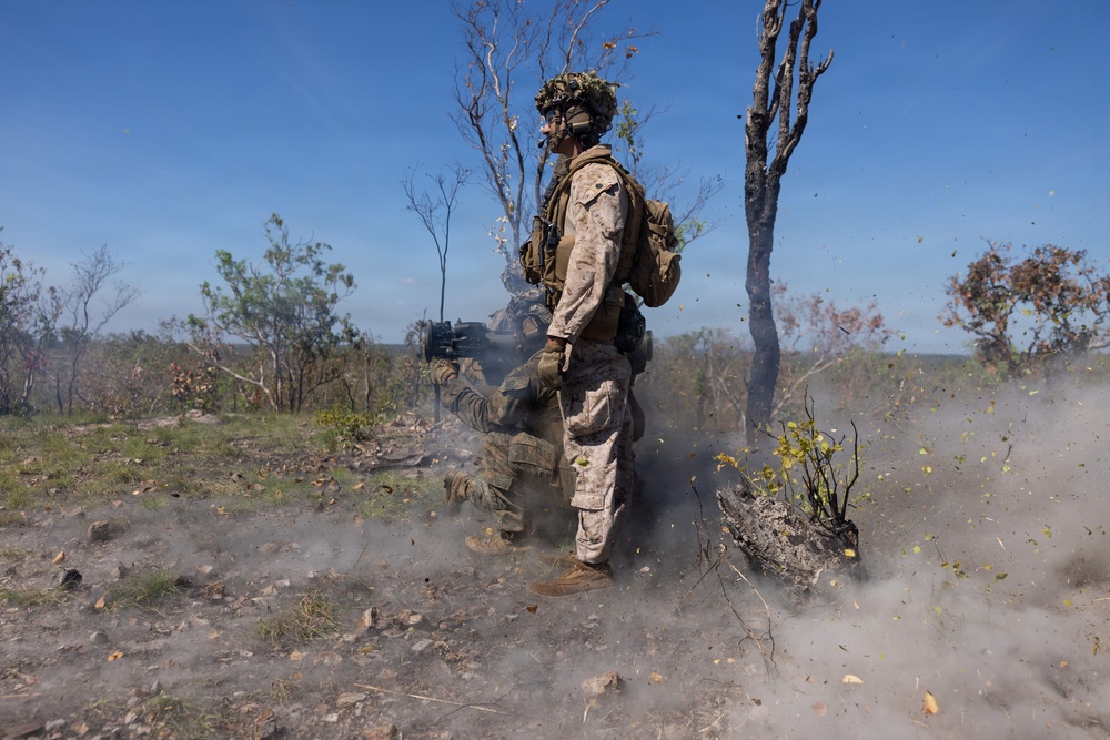 Predator’s Walk 26: US Marines with B Co. conduct squad attack drills