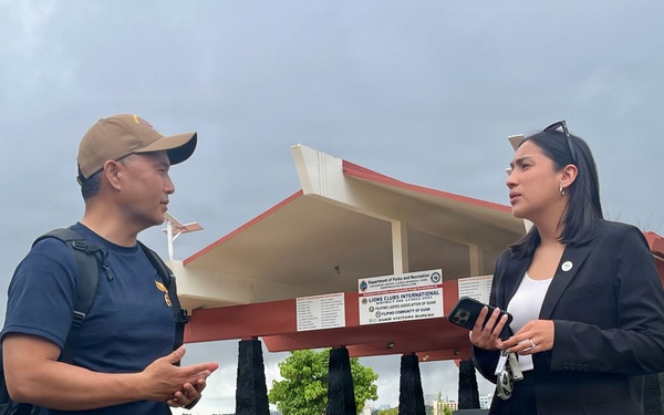 George Washington Sailors Participate in Guam Beach Cleanup