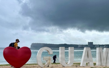 George Washington Sailors Participate in Guam Beach Cleanup