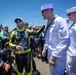 U.S. Navy Sailors participate in NASCAR Cup Series driver meeting